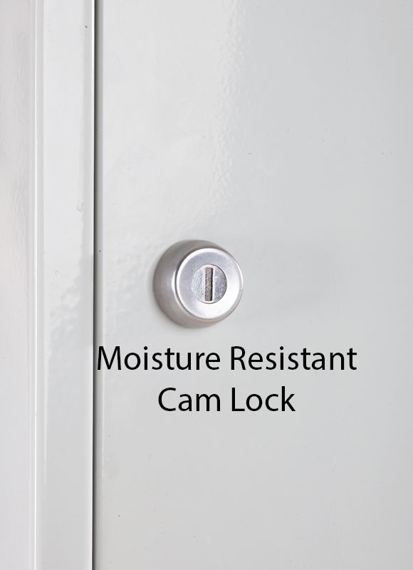 Steel Splash Locker - 4 Door