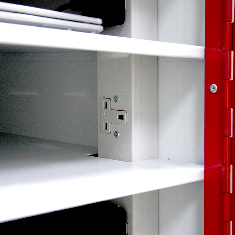 Laptop Charging Trolley - 8 Tier - Cam Lock