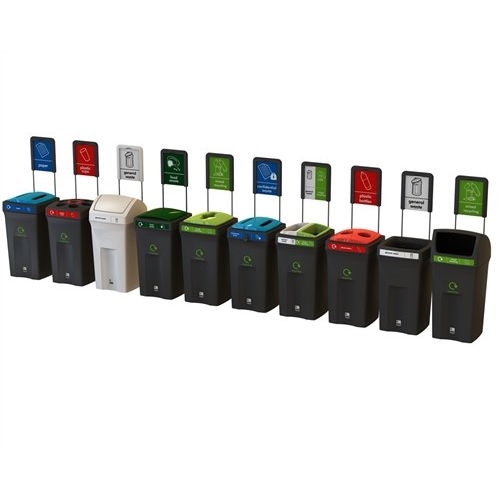Envirocup Paper & Plastic Cup Recycling Bin With Liquid Collection ...