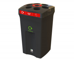 Envirocup Paper & Plastic Cup Recycling Bin With Liquid Collection - 100 Litre
