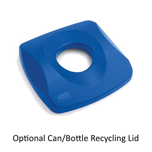 optional can/bottle recycling lid