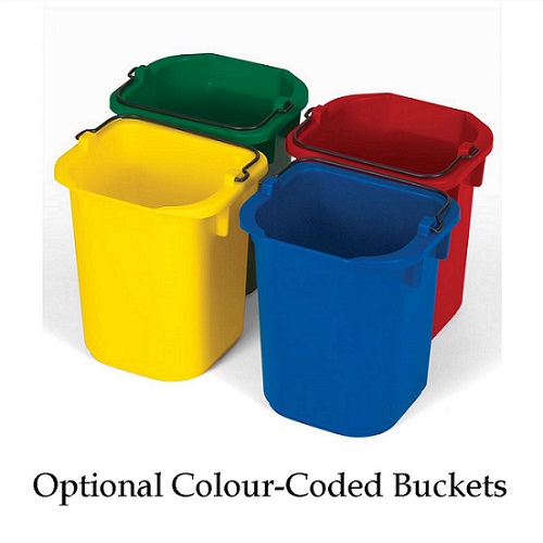 Rubbermaid HYGEN High Security Cleaning Cart