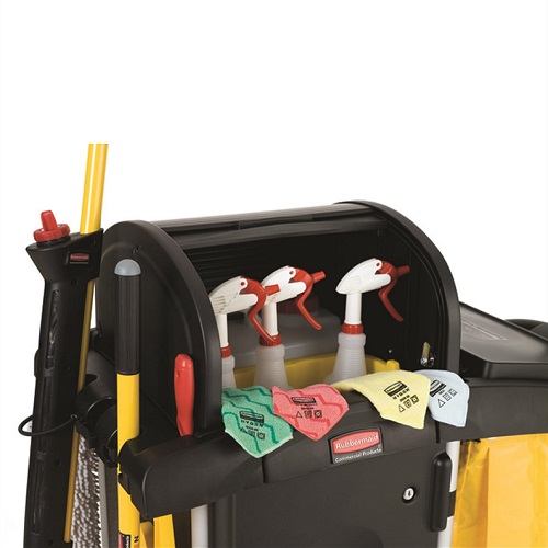 Rubbermaid HYGEN High Security Cleaning Cart