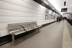 The Metro Stainless Steel Seat