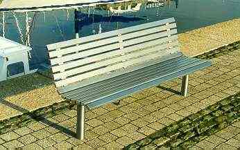 The Park Stainless Steel Seat