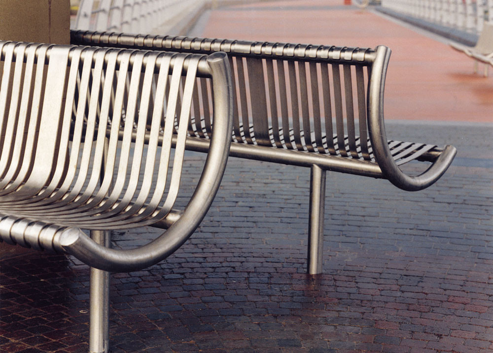 The Promenade Stainless Steel Seat