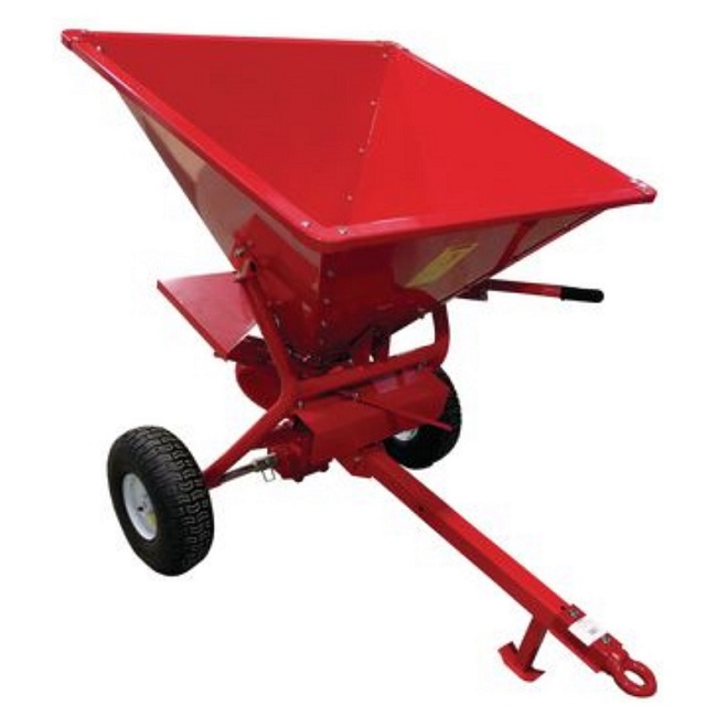 160 kg Steel Towable Broadcast Salt Spreader