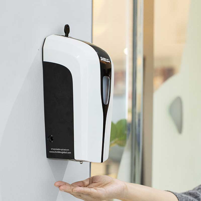 SHIELDme Automatic Hand Disinfectant & Sanitiser Dispenser - 1000ml Capacity