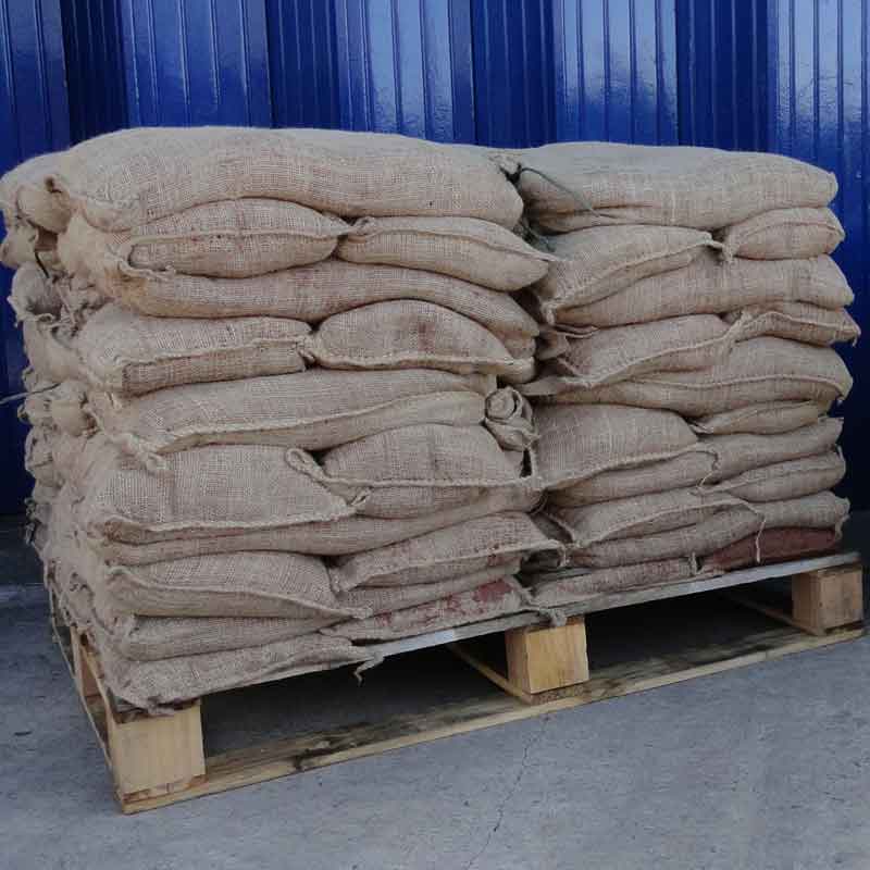 70 Hessian Sandbags - Pre Filled