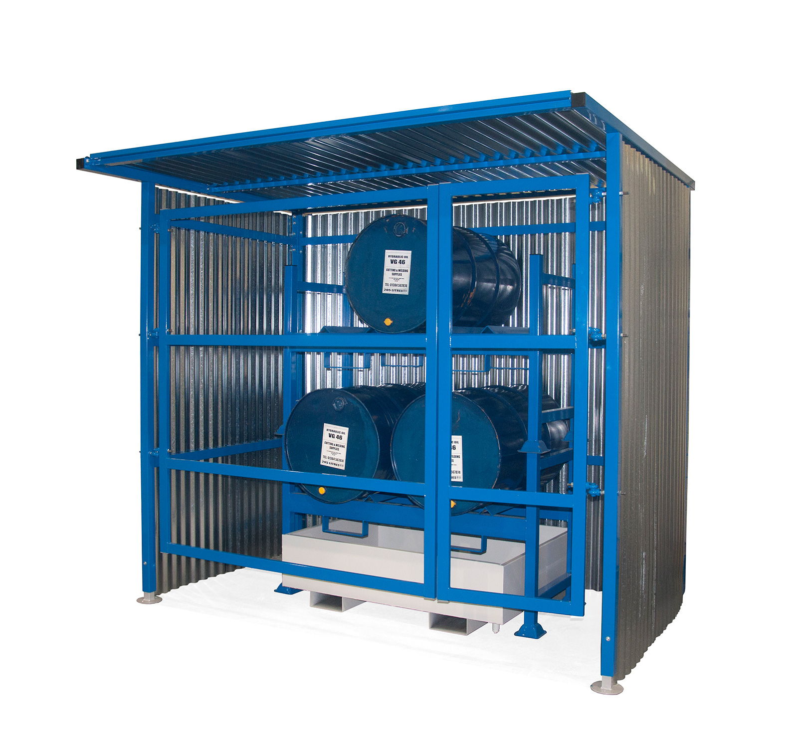 Drum Storage Shelter