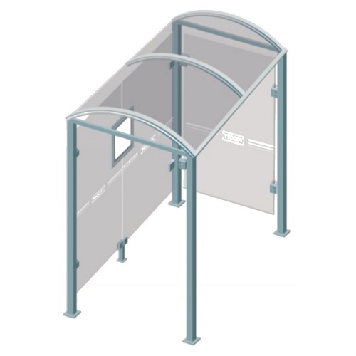 Oleron Square Post Bus Shelter