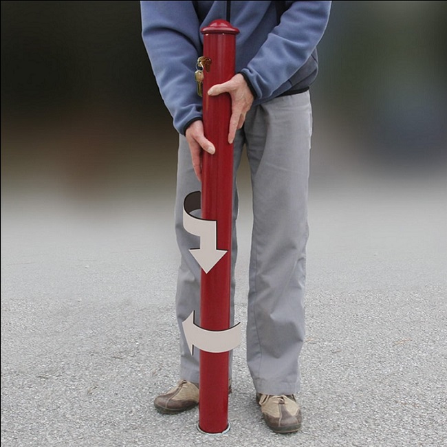 Primablock Removable Steel Bollard