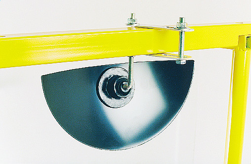 258 x 39 x 128mm Polymir Forklift Truck Safety Mirror