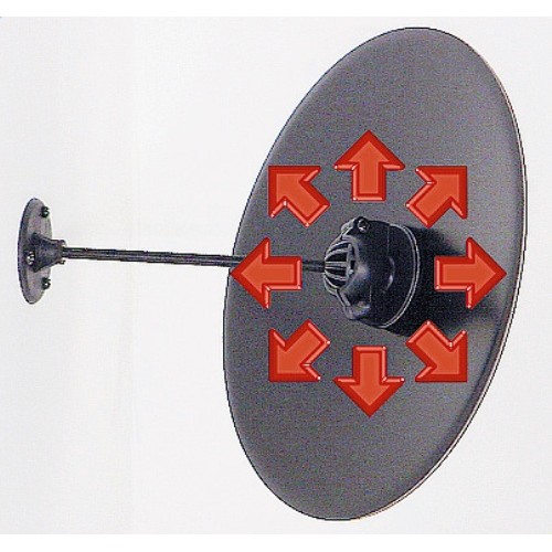 300mm Diameter Polymir Security and Surveillance Mirror