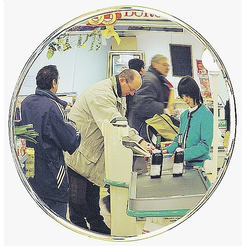 400mm Diameter Polymir Security and Surveillance Mirror