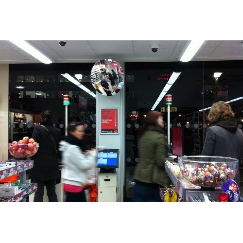 600mm Diameter Polymir Security and Surveillance Mirror