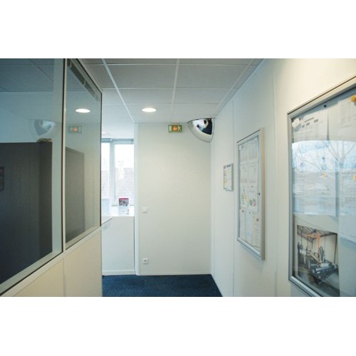 1150mm Diameter PMMA 1/8 Sphere Security and Surveillance Mirror