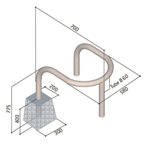 Galvanised Steel Pole Protector