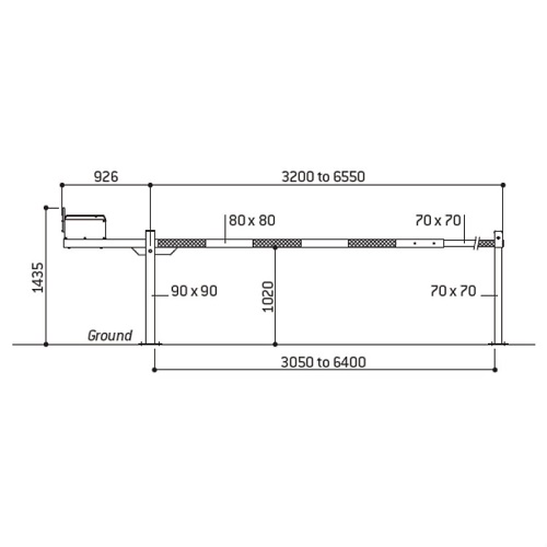 Raising Boom Barrier