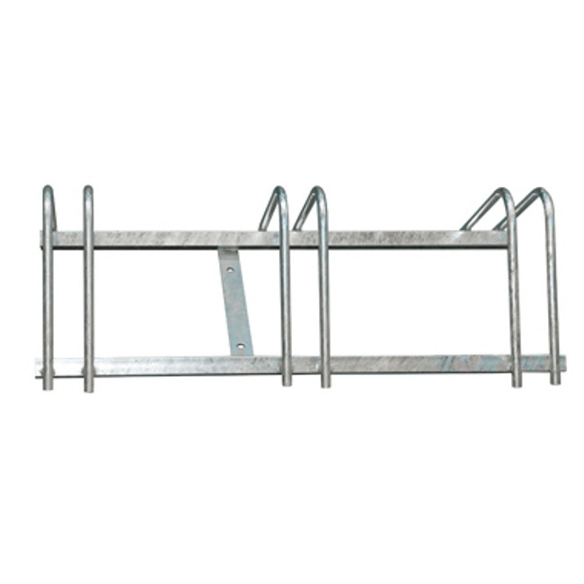 3 Space Galvanised Cycle Rack - Kingfisher Direct Ltd