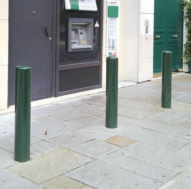 Anti-Ram Raid Steel Bollard