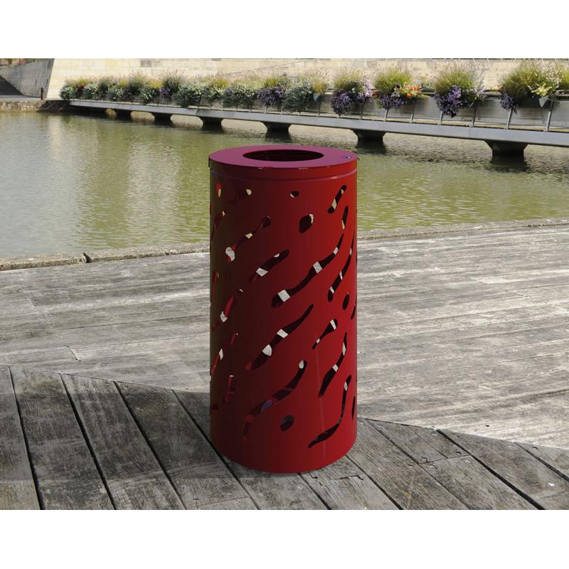 Venice Steel Litter Bin - 80 Litre