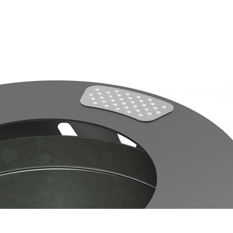 Venice Steel Litter Bin - 80 Litre