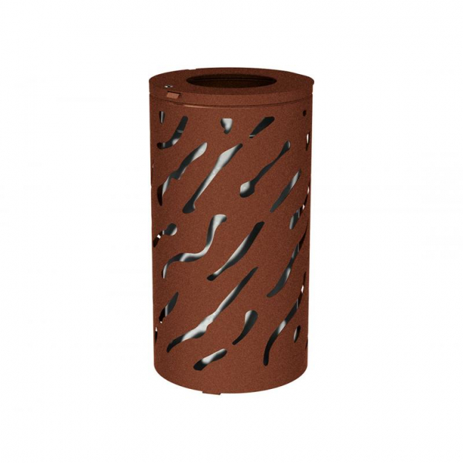 Venice Steel Litter Bin - 80 Litre