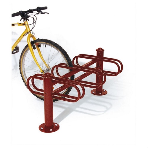 Modular Decorative 3 Space Cycle Rack - Kingfisher Direct Ltd