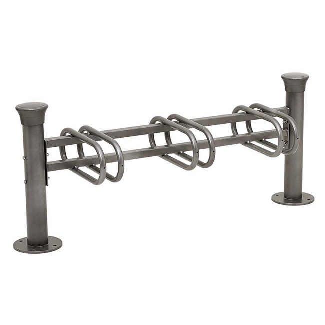 Modular Decorative 3 Space Cycle Rack - Kingfisher Direct Ltd