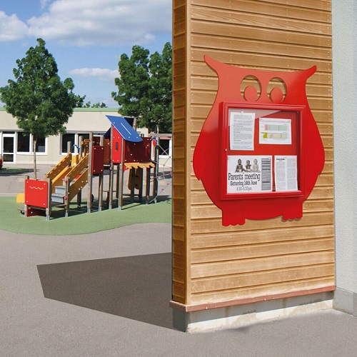 School Fun Owl Poster Case - 6x A4