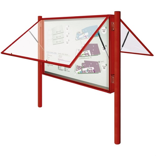 Outdoor 2000 Series Double Sided Poster Case - 2x 28 A4