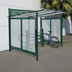 Conviviale Cycle Shelter - green