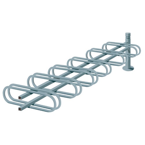 Modular Decorative 6 Space Cycle Rack - Kingfisher Direct Ltd