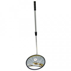 400mm Diameter Polymir Portable Inspection Mirror with Telescopic Pole and LED Light