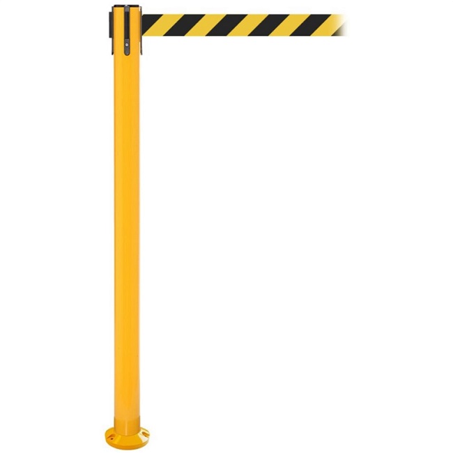 SafetyPro 300 Fixed Retractable Belt Barrier - 4.9m Belt