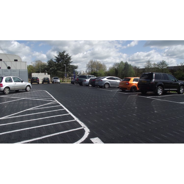 Supa-Trac PP Temporary Event Flooring - 966mm x 275mm x 27mm - 1.2kg