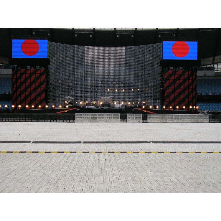 Supa-Trac PP Temporary Event Flooring - 966mm x 275mm x 27mm - 1.2kg