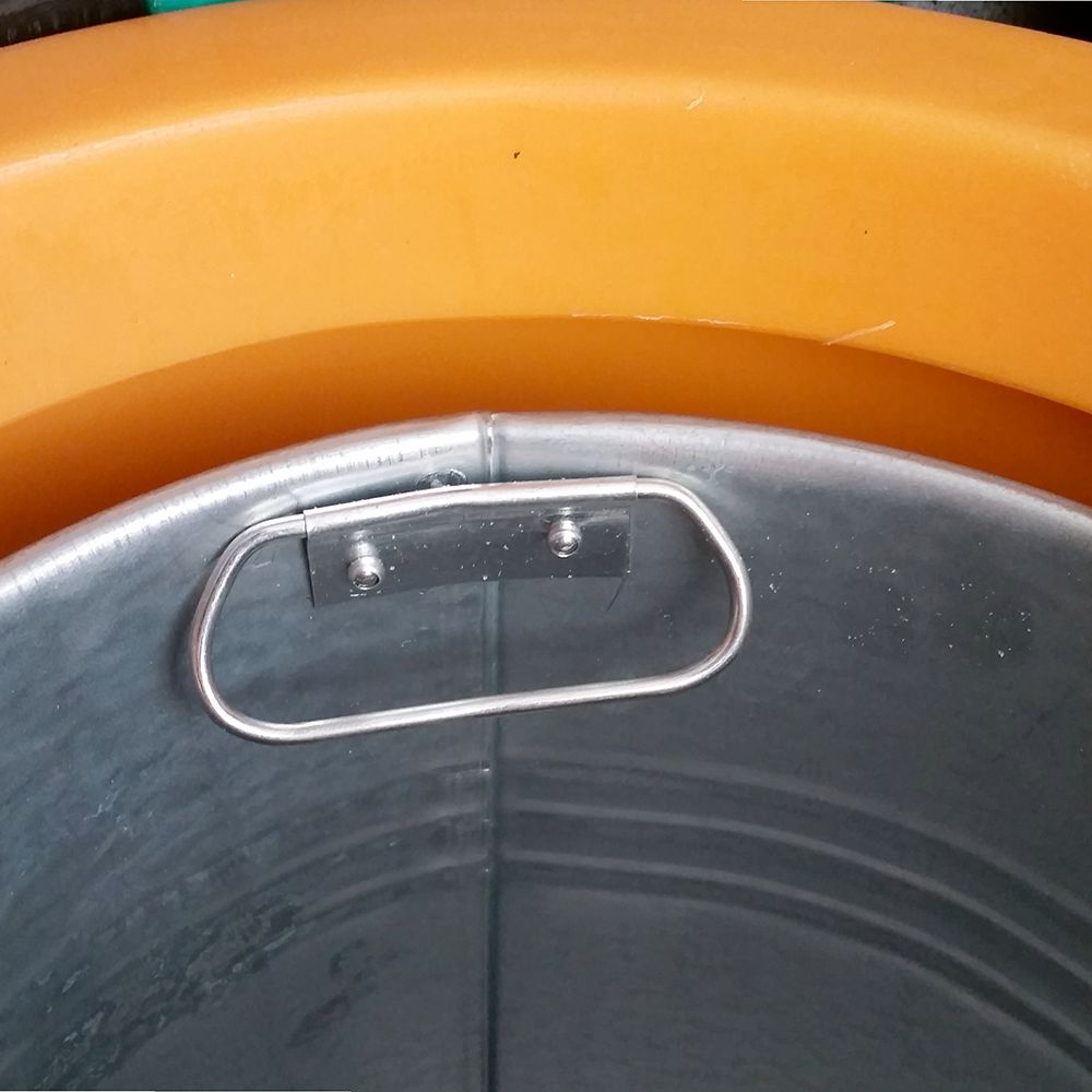 39 Litre Rectangular Galvanised Steel Liner