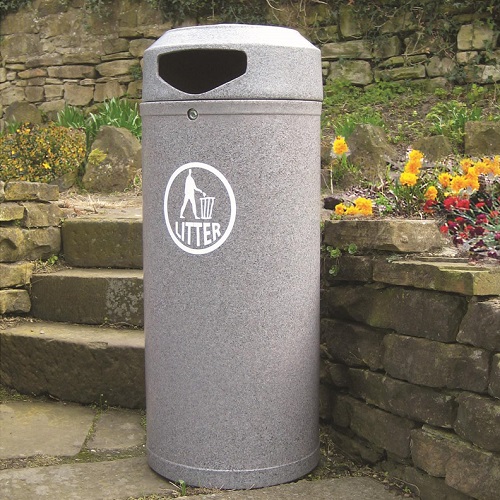 Continental Litter Bin - 52 Litre