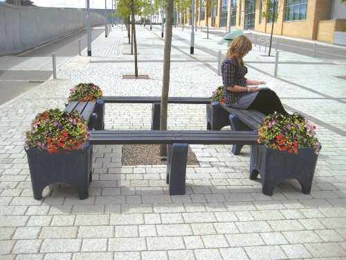 Modular Seating - Square Shaped Bench