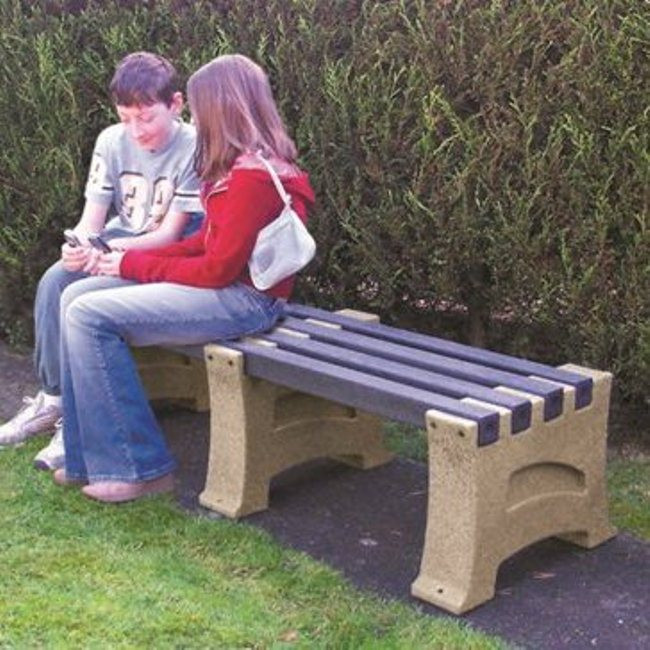 Premier Park Bench - 3 Seater - lifestyle