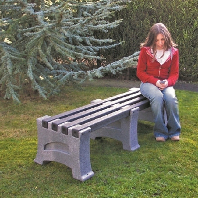 Premier Park Bench - 3 Seater - lifestyle 2
