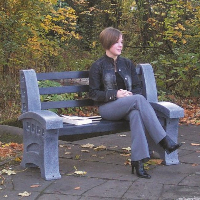 Premier Park Seat - 2 Seater - sapphire