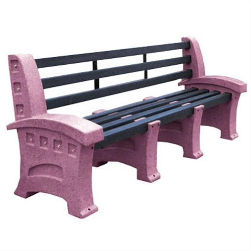 Premier Park Seat - 4 Seater - purple