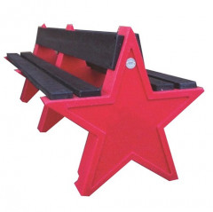 Star Bench - 8 Seater