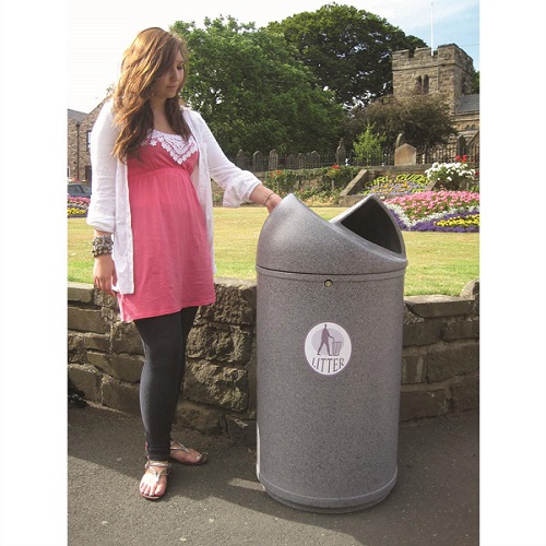 Twist Litter Bin - 90 Litre
