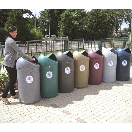 Twist Litter Bin - 90 Litre