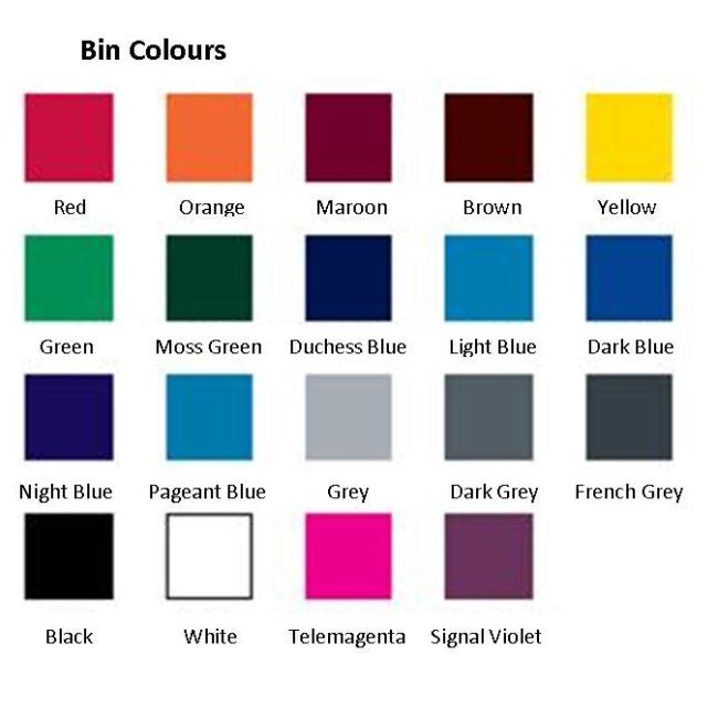 Taylor Continental Wheeled Bin - 1280 Litre Capacity