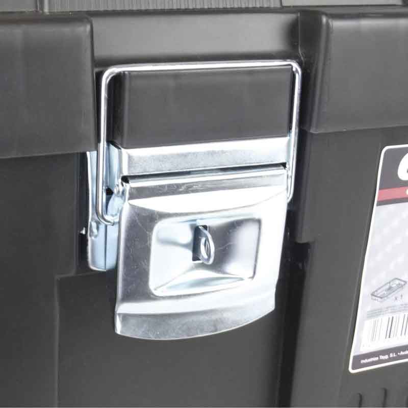 650-E Plastic Tool Box with Aluminum Handle - 650 x 300 x 295mm